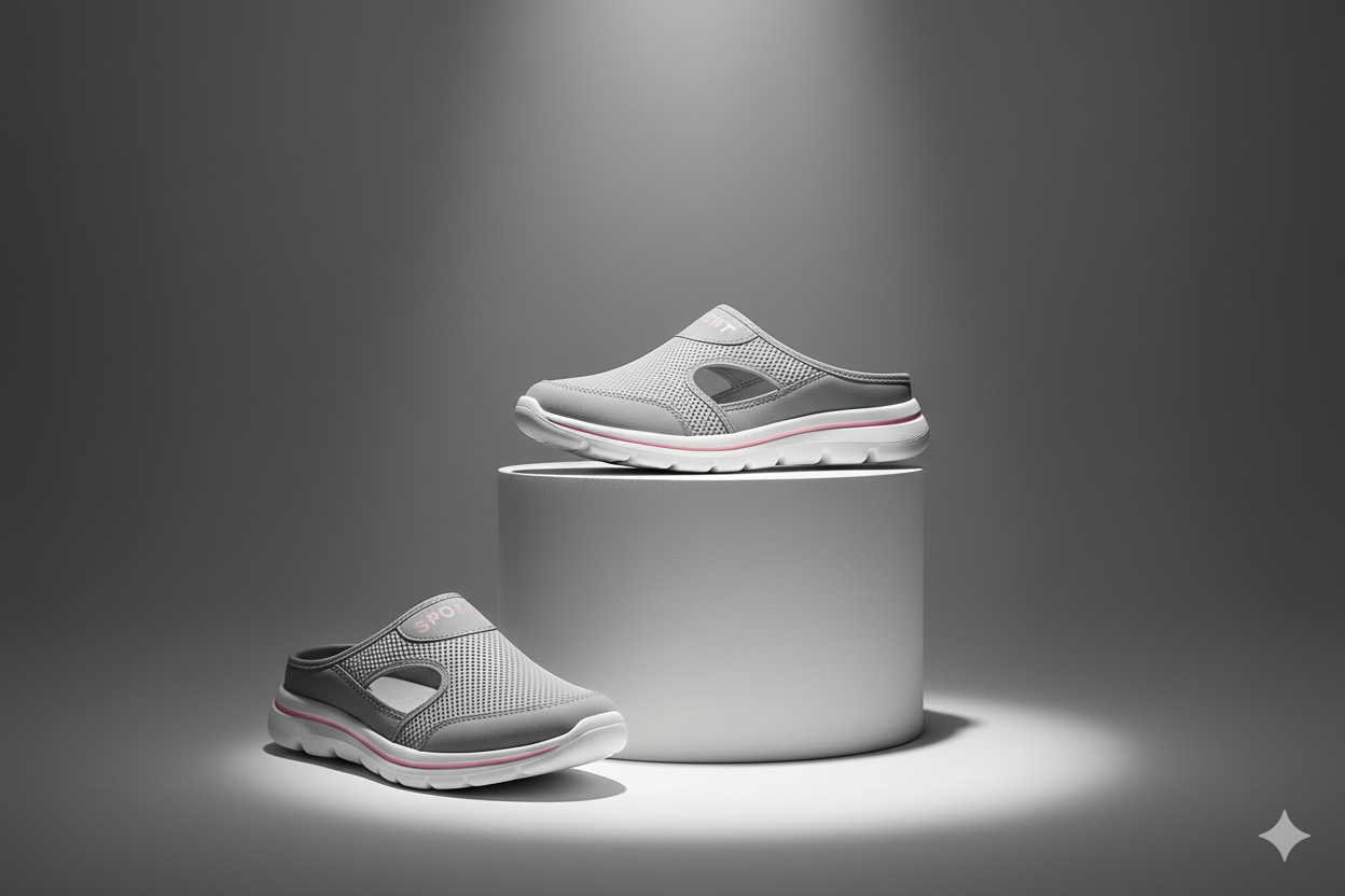 Aetos Women's Pink Lightweight Orthopedic Breezeback Shoes