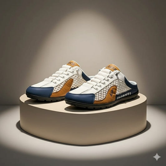 Aetos Men's Tan Half Casual Shoes